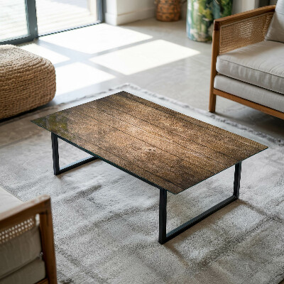 Tavolo piano vetro rettangolare La struttura ecologica del legno