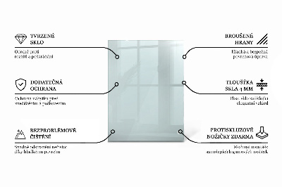 Tavolo piano vetro rettangolare Transparente