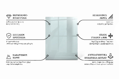 Tavolo piano vetro rettangolare trasparente
