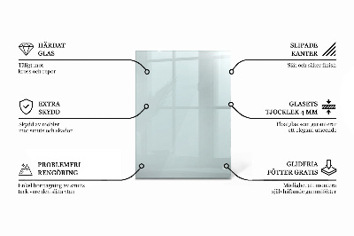 Tavolo piano vetro rettangolare trasparente