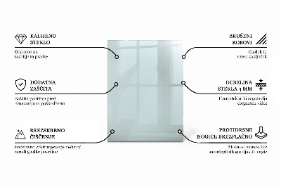 Tavolo piano vetro rettangolare Transparente