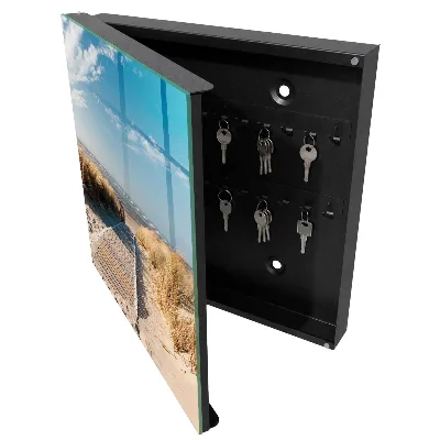 Cassetta portachiavi da parete Una spiaggia tranquilla