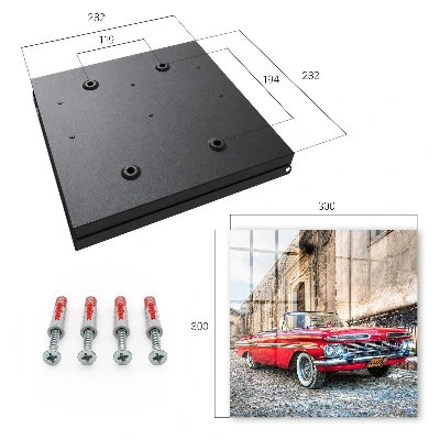 Scatola porta chiavi Auto retrò