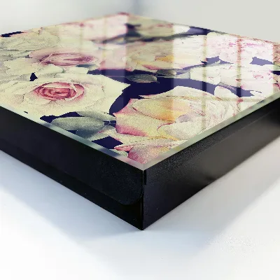 Cassetta portachiavi da parete Eleganza floreale