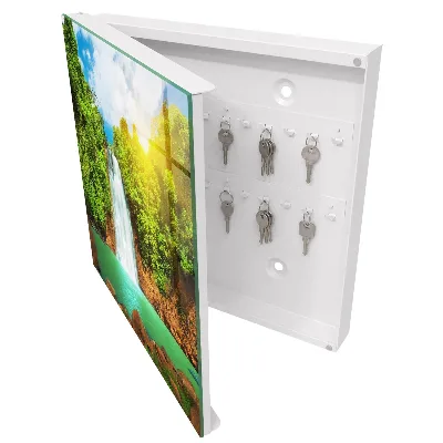 Scatola porta chiavi Cascata tropicale