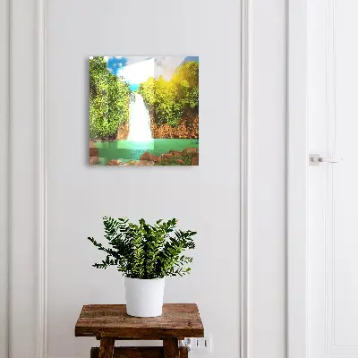 Scatola porta chiavi Cascata tropicale