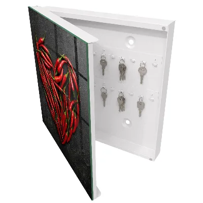 Scatola porta chiavi Cuore di pepe