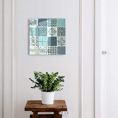 Scatola porta chiavi Mosaico retrò