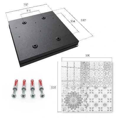 Scatola porta chiavi Motivi geometrici