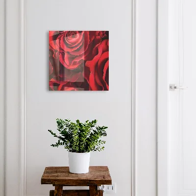 Armadietto portachiavi Rose rosse