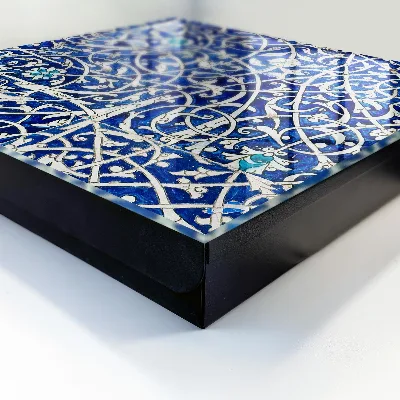 Armadietto portachiavi Arabesco blu