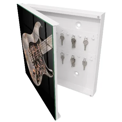 Scatola porta chiavi Chitarra meccanica