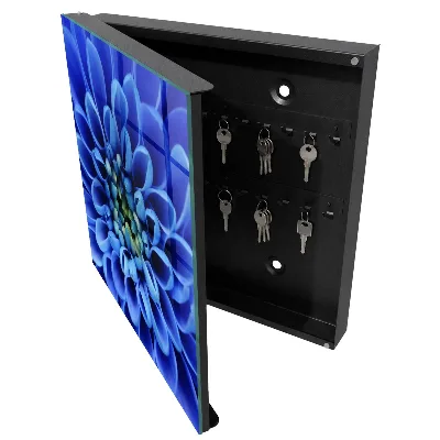 Armadietto portachiavi Fiore blu