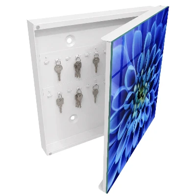Armadietto portachiavi Fiore blu