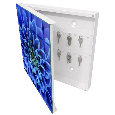 Armadietto portachiavi Fiore blu