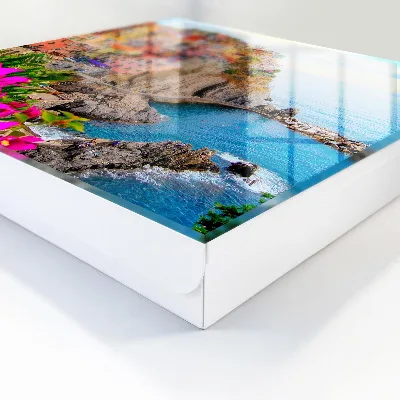 Cassetta portachiavi da parete Baia colorata