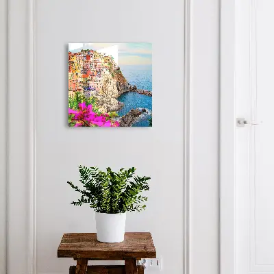 Cassetta portachiavi da parete Baia colorata