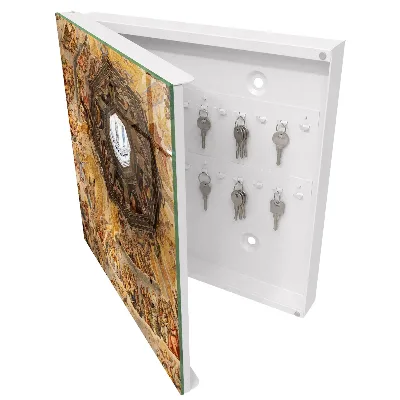 Scatola porta chiavi Affreschi religiosi
