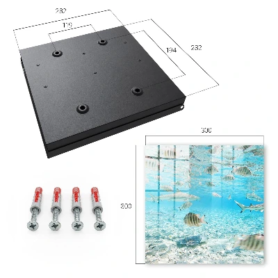 Scatola porta chiavi Vita acquatica