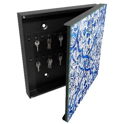 Cassetta portachiavi da parete Piastrelle decorative