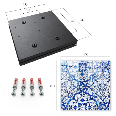 Cassetta portachiavi da parete Piastrelle decorative