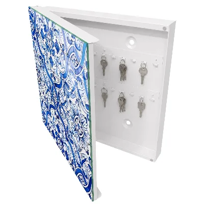 Cassetta portachiavi da parete Piastrelle decorative