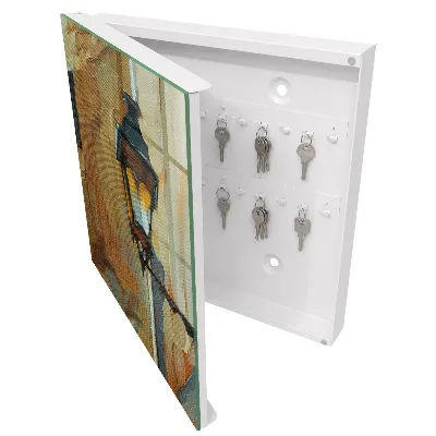 Scatola porta chiavi Lampada retrò