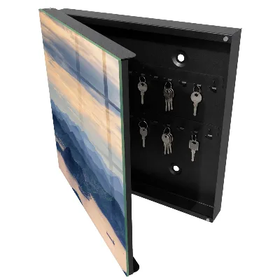 Scatola porta chiavi Paesaggio montano