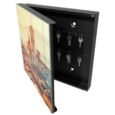 Scatola porta chiavi Eleganza urbana