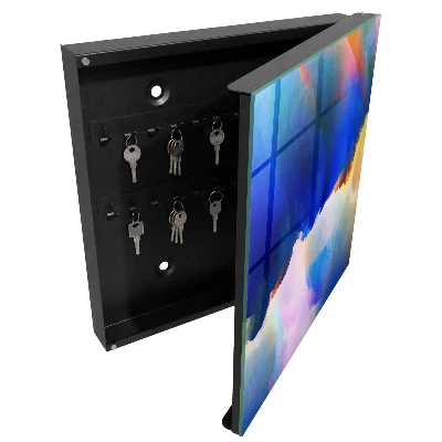 Scatola porta chiavi Esplosione di colori