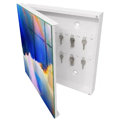 Scatola porta chiavi Esplosione di colori