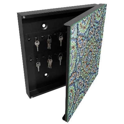 Scatola porta chiavi Mosaico colorato