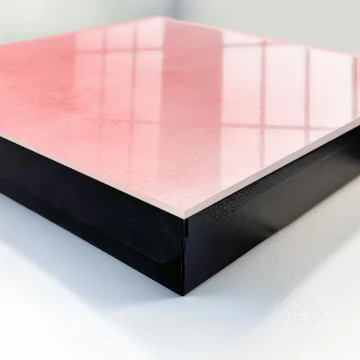 Scatola porta chiavi Sfondo rosa