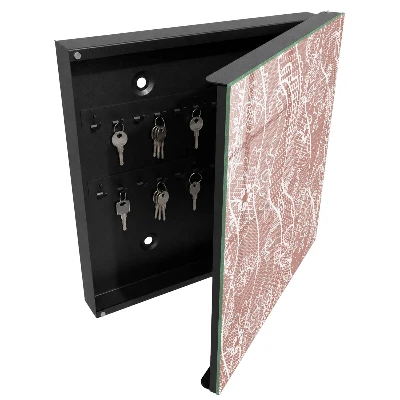 Cassetta portachiavi da parete Pizzo elegante