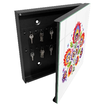 Scatola porta chiavi Fiori popolari