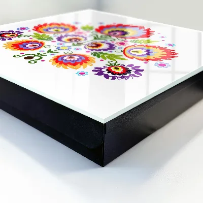 Scatola porta chiavi Fiori popolari