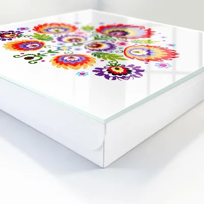 Scatola porta chiavi Fiori popolari