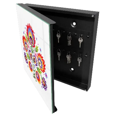 Scatola porta chiavi Fiori popolari