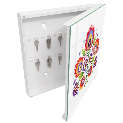 Scatola porta chiavi Fiori popolari