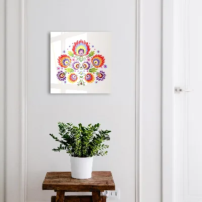 Scatola porta chiavi Fiori popolari