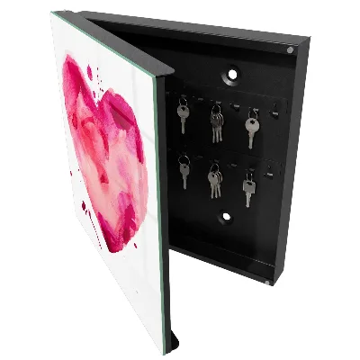Scatola porta chiavi Cuore d'amore