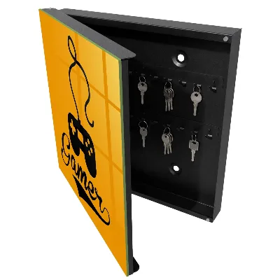 Armadietto portachiavi Pad e la parola GAMER