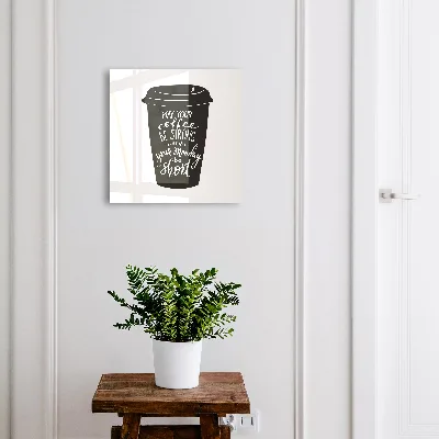 Armadietto portachiavi Caffè e umorismo