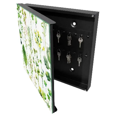 Scatola porta chiavi Acquerello vegetale