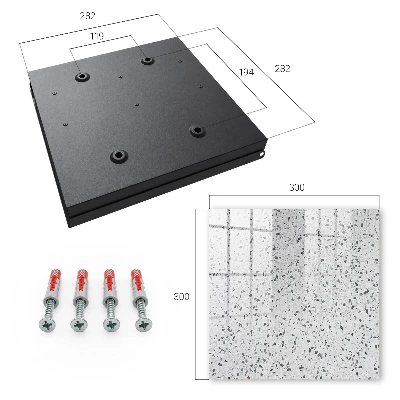 Cassetta portachiavi da parete Stile terrazzo