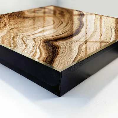 Scatola porta chiavi Onde di legno