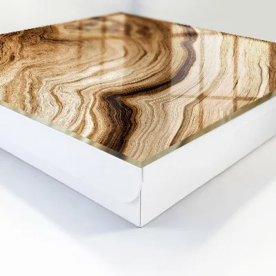 Scatola porta chiavi Onde di legno