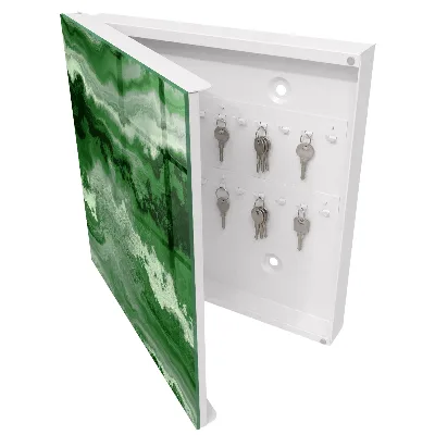 Scatola porta chiavi Struttura verde
