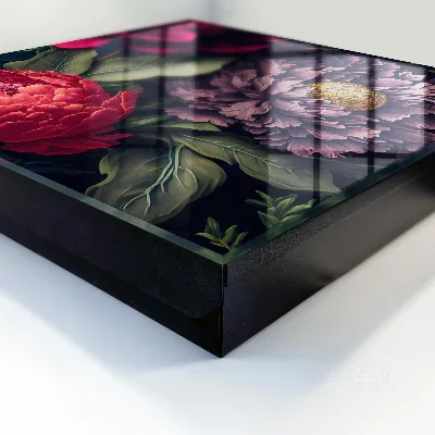 Cassetta portachiavi da parete Fiori di lusso