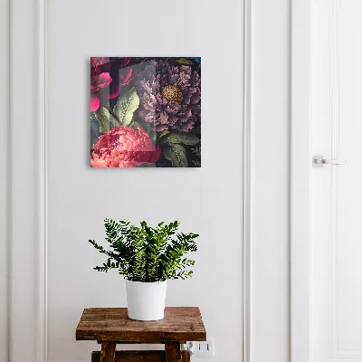Cassetta portachiavi da parete Fiori di lusso